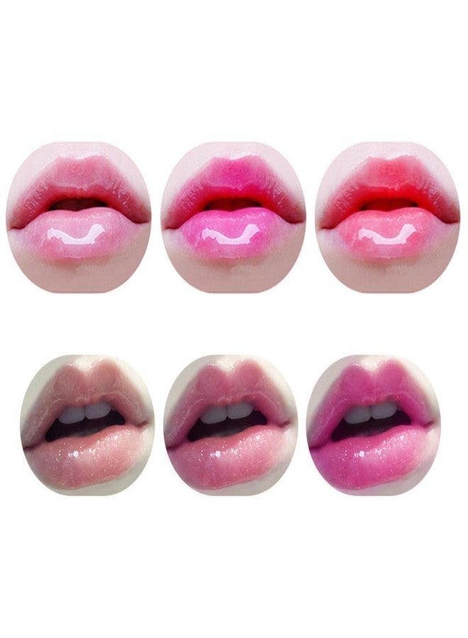 VBA Jelly Flower Color Changing Matte Lipstick Temperature Change Moisturizer Flower Magic Color Change Lip Gloss (Pink Flower) - Image 3