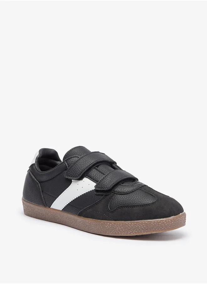 LBL by Shoexpress Boy's Colourblock Shoes with Hook and Loop Closure