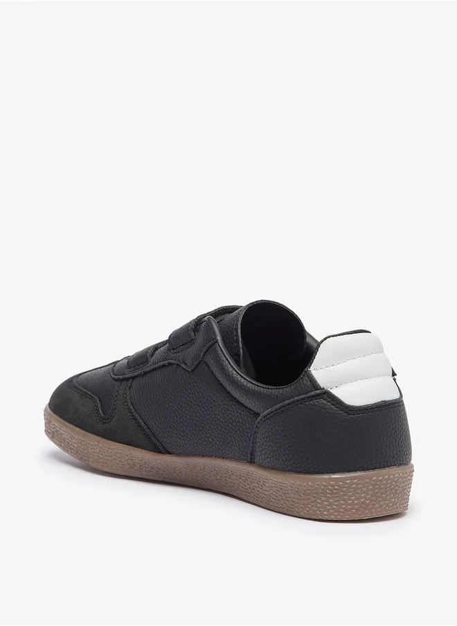 LBL by Shoexpress Boy's Colourblock Shoes with Hook and Loop Closure