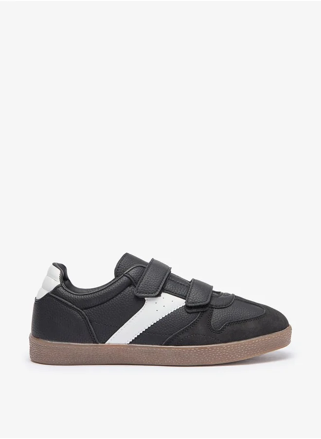 LBL by Shoexpress Boy's Colourblock Shoes with Hook and Loop Closure