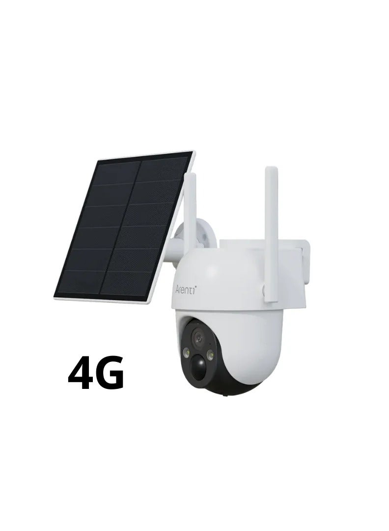 أرينتي كاميرا مراقبة خارجية متحركة تعمل بالبطارية تدعم شريحة الجوال مع لوح الطاقة الشمسية GO3G Kit - Image 2