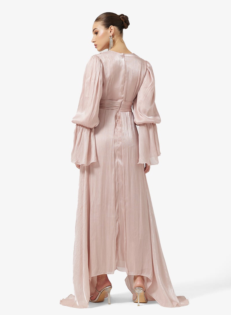 خزانة فستان مكشكش بأكمام واسعة - Image 2