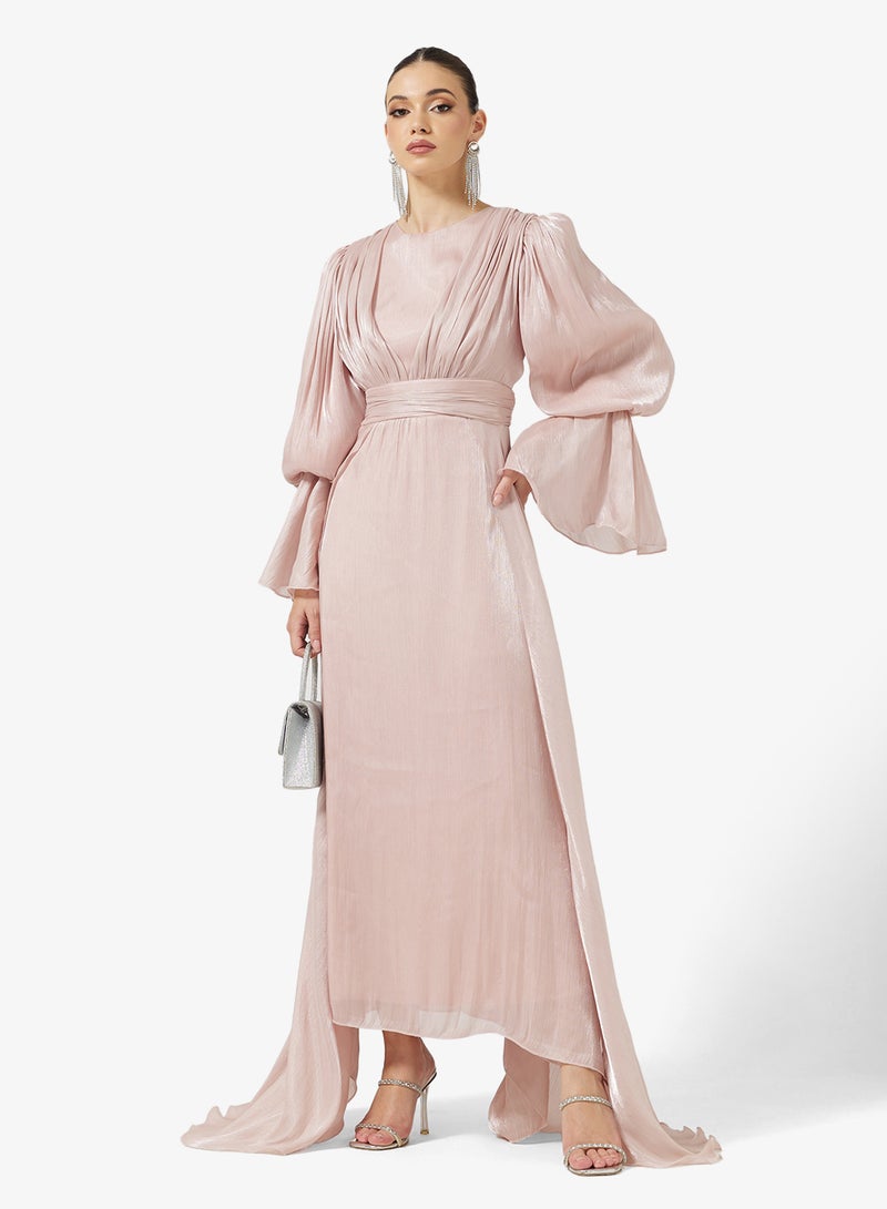 خزانة فستان مكشكش بأكمام واسعة - Image 4