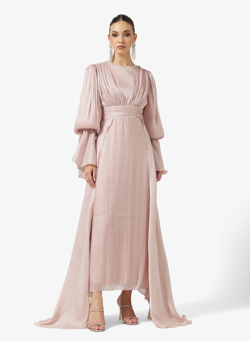 خزانة فستان مكشكش بأكمام واسعة - Image 1