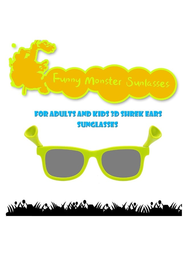 Cute Green Monster Headband with Ears Perfect for Shrek Cosplay Party Costume and Fun Gifts - Image 2