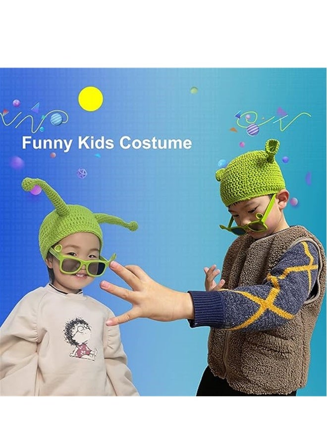 Cute Green Monster Headband with Ears Perfect for Shrek Cosplay Party Costume and Fun Gifts - Image 4