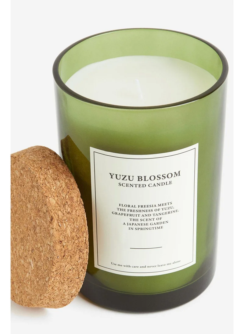 H&M Large cork-lid scented candle