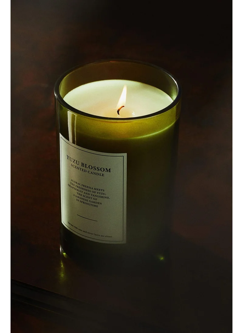 H&M Large cork-lid scented candle