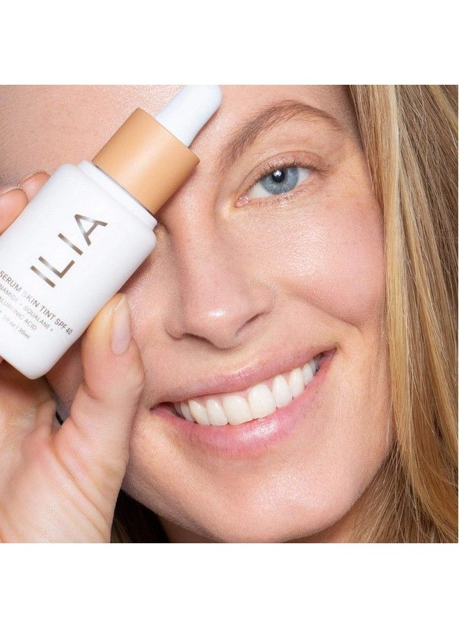 ILIA Super Serum Skin Tint SPF 40 : CrueltyFree Vegan Clean Beauty (Bom Bom ST5)  - Image 5