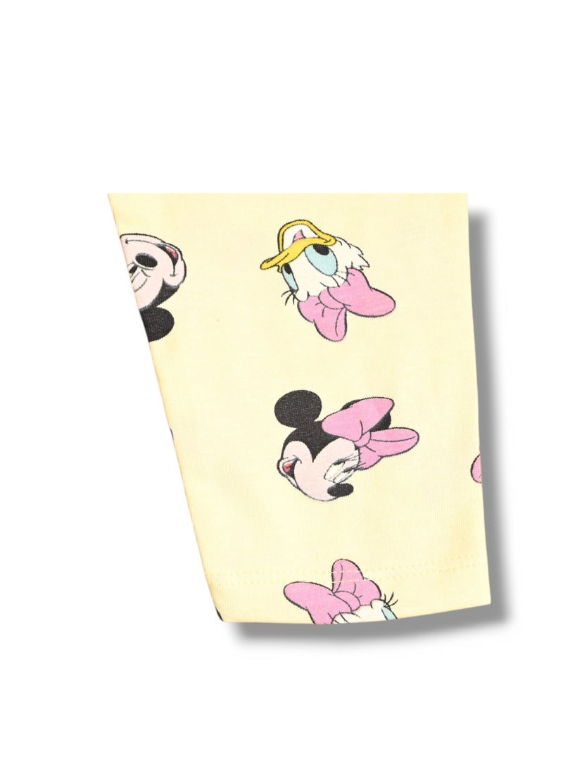 ميكي ماوس بنطلون ضيق بناتي ميكي ماوس بطبعات شاملة - Image 3