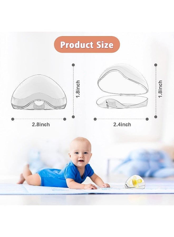 Smlpuame 6 Pack Transparent Pacifier Case - Image 5