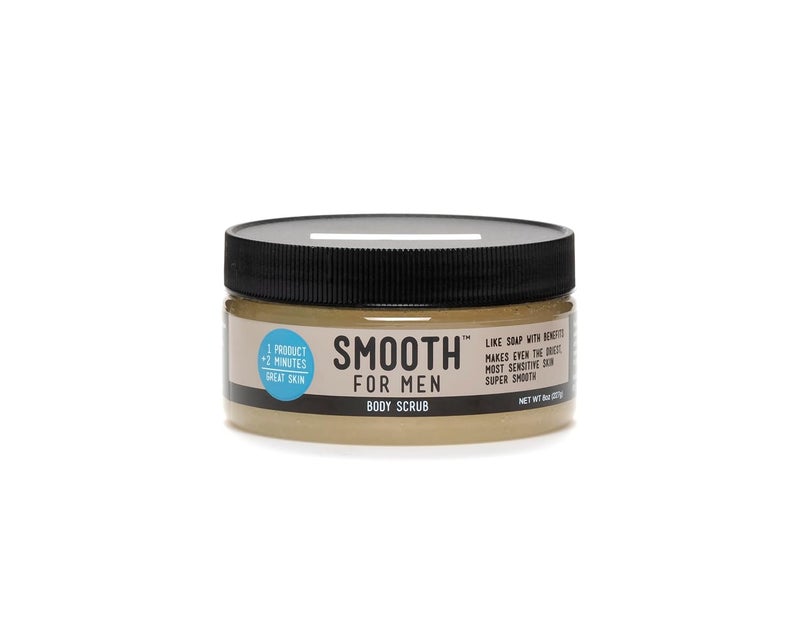 Smooth for Men Vanilla Body with Emu Oil Cleansing Exfoliating Moisturizer  Formulated for Sensitive Skin Eczema Dry Skin Psoriasis Keratosis Pilaris