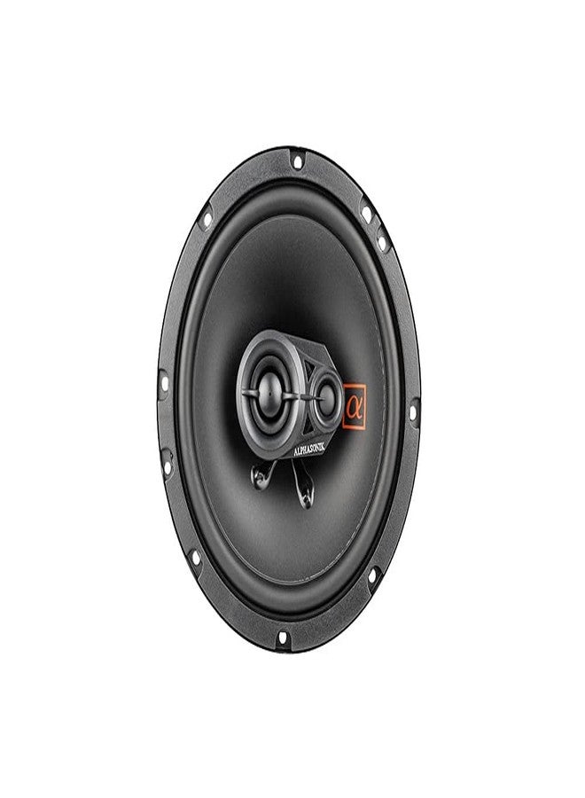 Alphasonik 1 Pair of NS653 Neuron Series 6.5" (300 Watts Max for The Pair) 150 Watts Max Per Speaker 3-Way Full-Range Car Audio Speaker with PEI Dome Tweeter Polypropylene Cone Grilles Included - Image 4