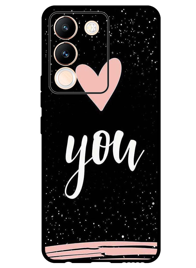 Theodor Protective Case Anti Scratch Shock Proof Bumper Cover For Vivo Y200 Love You - Image 1