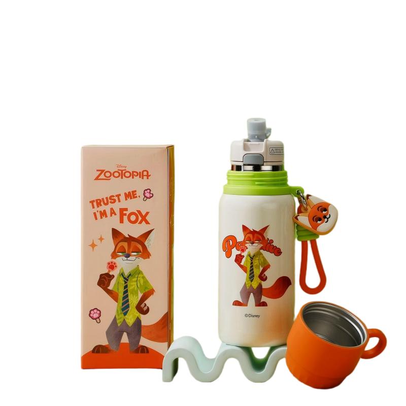 D-1336 Vacuum Student Mug, Nick Pattern, Tea & Water Separation, 6-Layer Insulation, 304 Body with 316 Liner Bottom - Image 3