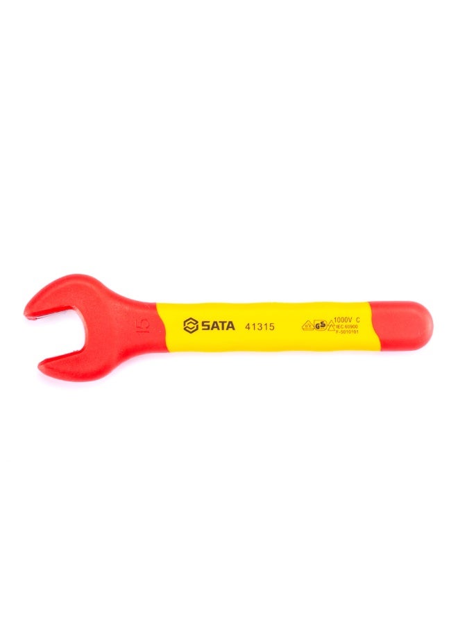 SATA ST41310SC VDE Insulated Open End Wrench 10mm - Image 1