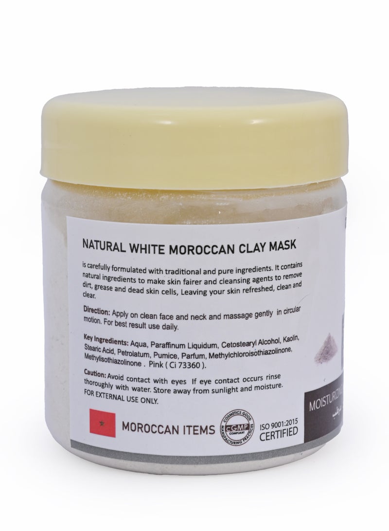 active max Moroccan Powder Clay Mask White Natural - Image 2