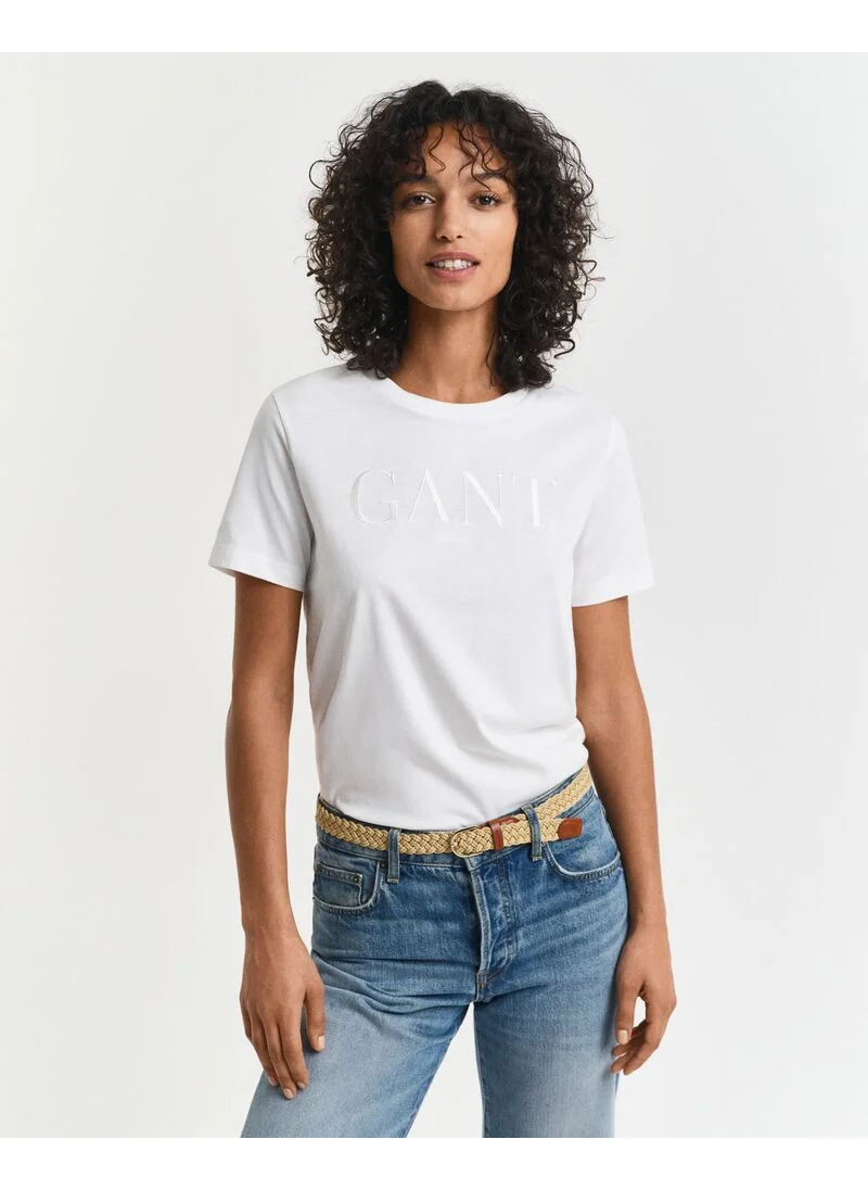 GANT Gant Regular Tonal Graphic Ss T-Shirt