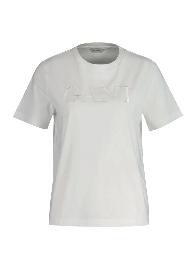 GANT Gant Regular Tonal Graphic Ss T-Shirt