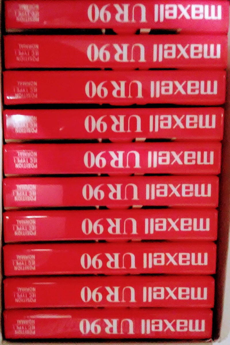Maxell Maxell Ur-90 Normal Bias Audio Cassette 90min (Pack of 10 - 90 Minute Tapes - Image 2