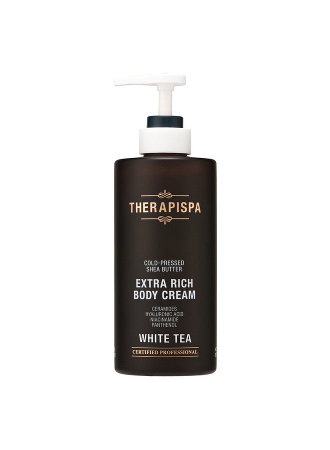Therapispa Herapispa Extra Rich Body Cream With Hyaluronic Acid Niacinamide Panthenol Ceramides & Shea Butter Nourish Moisturize Repair Dry Skin (White Tea 17.0 Fl Oz Pack Of 1) - Image 1