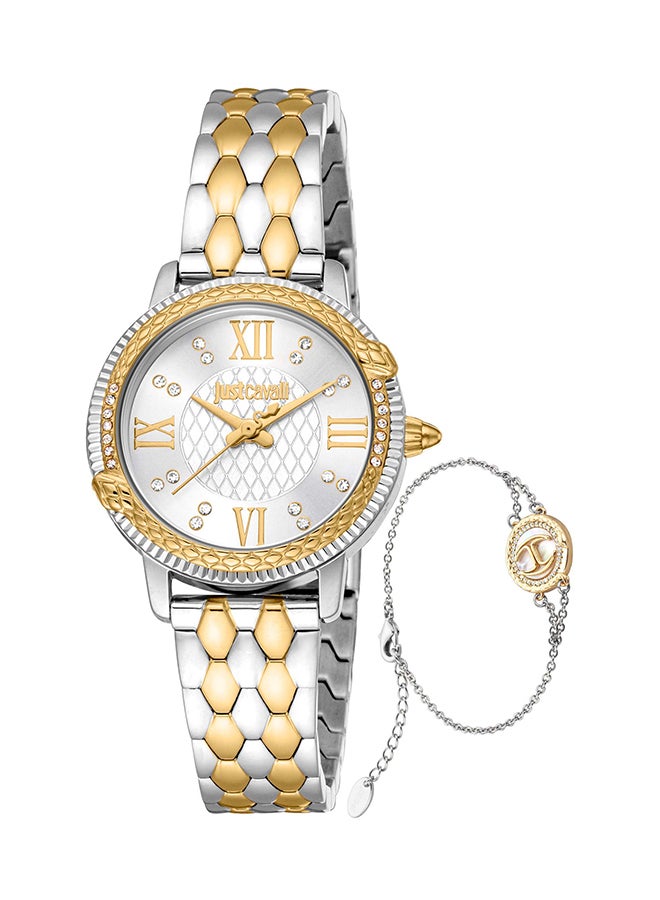 Just Cavalli Lady Viperized JC1L276M0085 - Stainless Steel Female Quartz 3 hands - Image 1