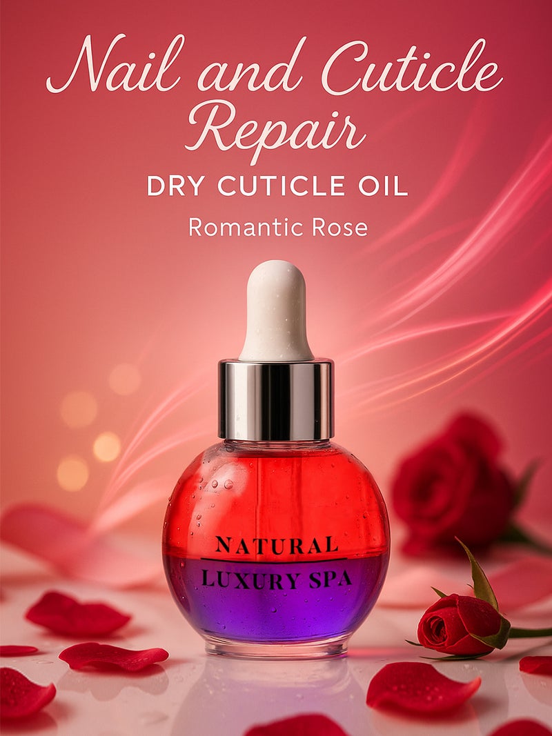 Brunson Nail and Cuticle Repair Oil 30ml Double Layer Hydrating and Nourishing Cuticle Oil with Vitamin E Salon Quality Cuticle Oil for Dry Brittle Nails and Nail Growth Quick Absorbing and Non Greasy - Image 4