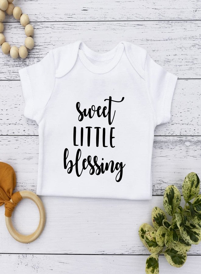 Printique Organic GOTS Certified Baby Onesie Unisex Bodysuit 0-18 months - Sweet Little Blessing | Cute Spiritual Hand-Made (Sweet Little Blessing, 12-18 Months) - Image 4