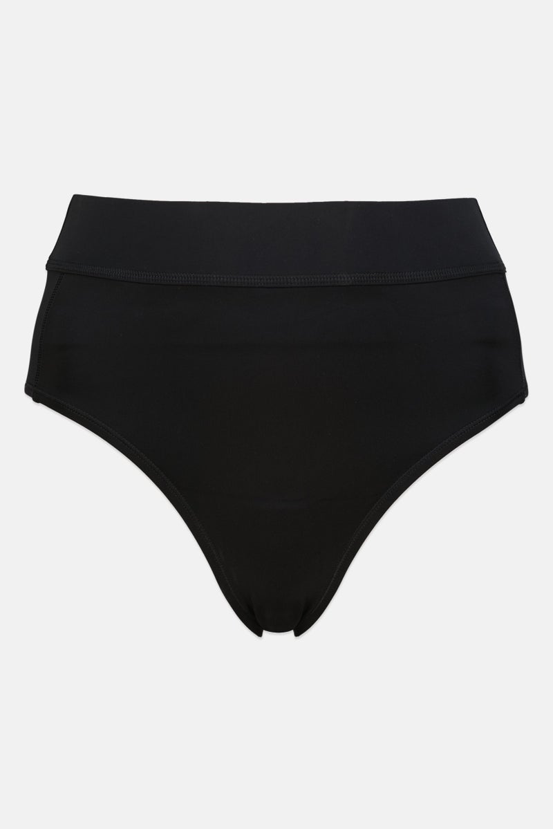Adidas Y-3 By Yohji Yamamoto Women Brand Logo Bikini Bottom, Black - Image 1
