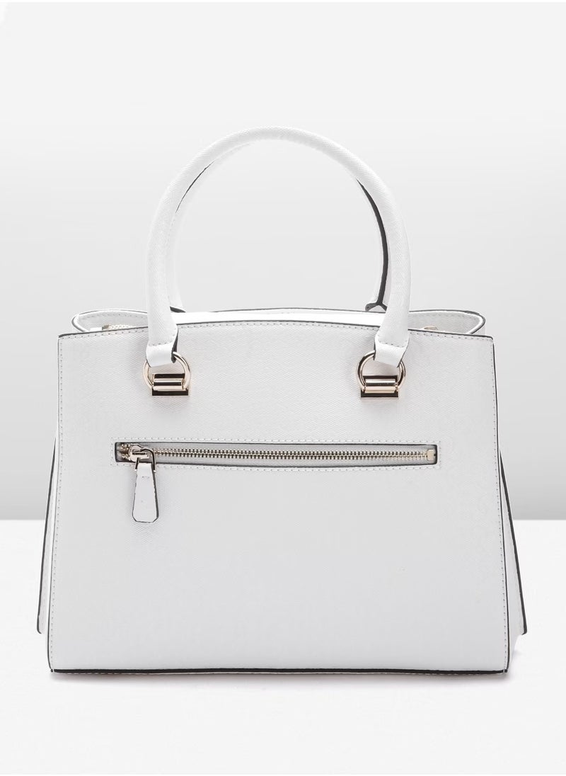 GUESS GUESS Womens Alexie Satchel Bag Satchel Bag  - Image 2