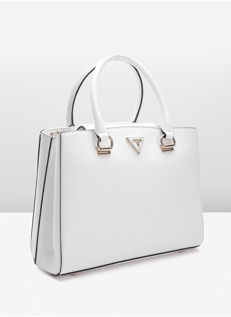 GUESS GUESS Womens Alexie Satchel Bag Satchel Bag  - Image 3