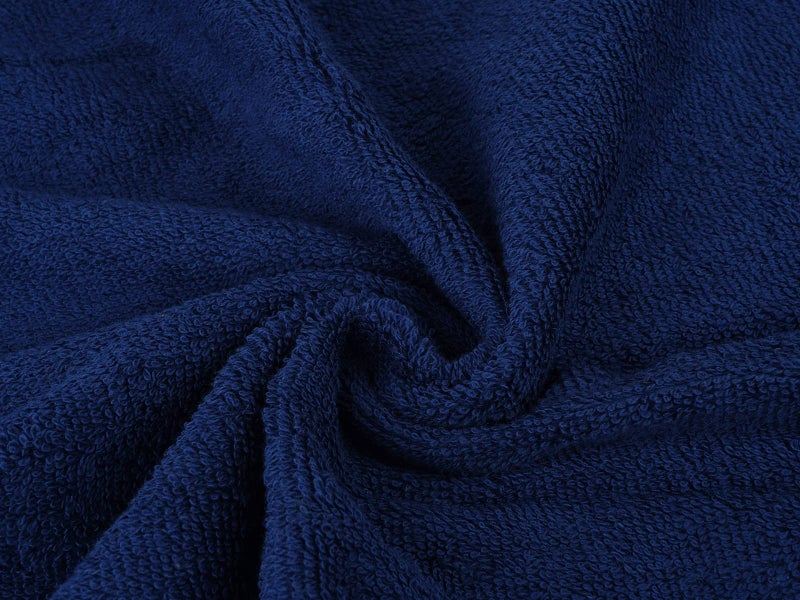 CASA COPENHAGEN Casa Copenhagen, Germany Design - He & She Super Soft Collection 100% Super Soft Cotton 10 Piece Face Towels Set (Size : 30 x 30 cm) - Spring Green & Iris Blue  - Image 5