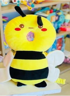Generic Baby Safety Pillow Soft Colorful Multi-Use Safety Pillow for Baby Bee Shape and Infant (2 Pack) 
