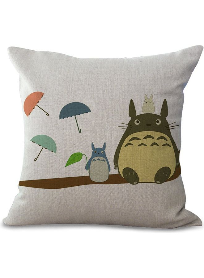 نيبمينينت غطاء وسادة ديكور بطبعة شنشيلة متعدد الألوان