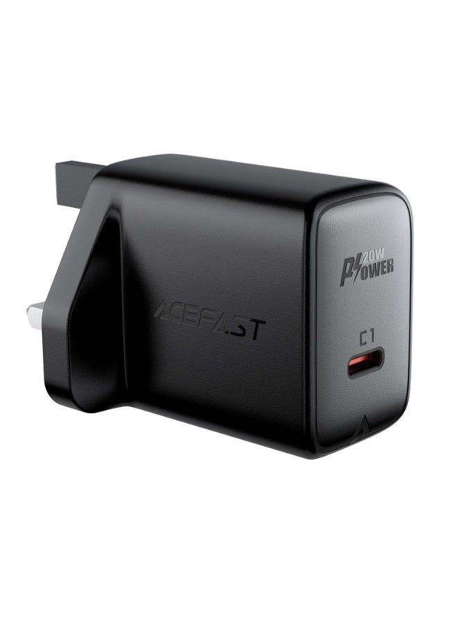 ACEFAST Fast Charge 20W Wall Charger A4 PD3.0 (1xUSB-C) UK - Image 1