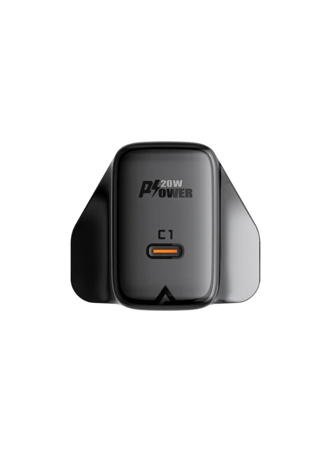 ACEFAST Fast Charge 20W Wall Charger A4 PD3.0 (1xUSB-C) UK - Image 3