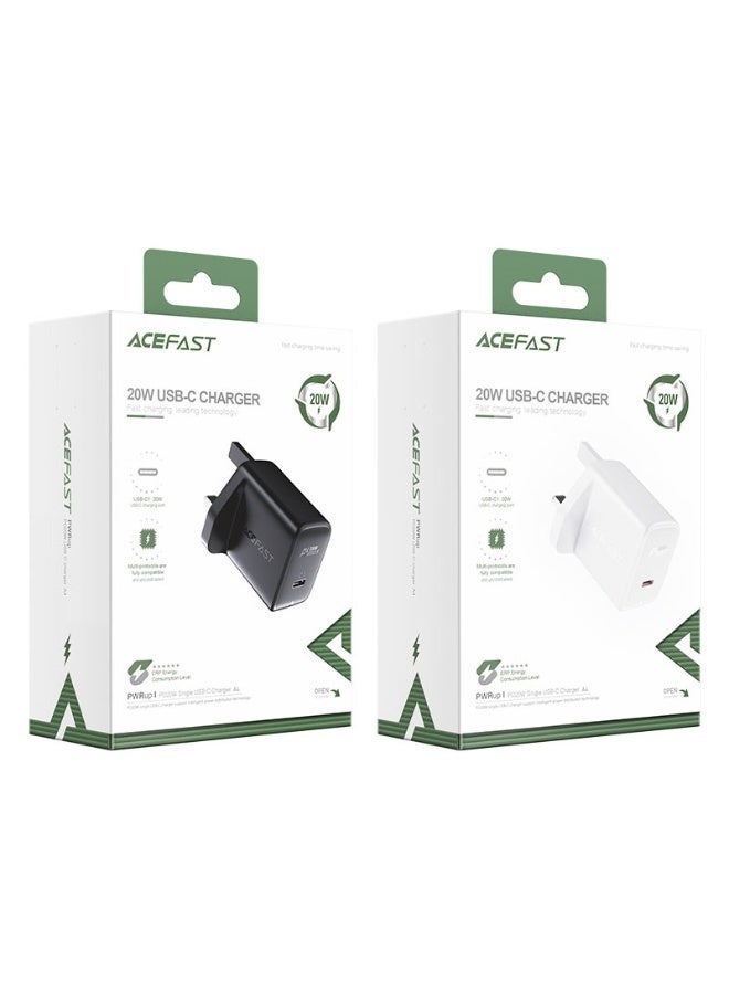 ACEFAST Fast Charge 20W Wall Charger A4 PD3.0 (1xUSB-C) UK - Image 5