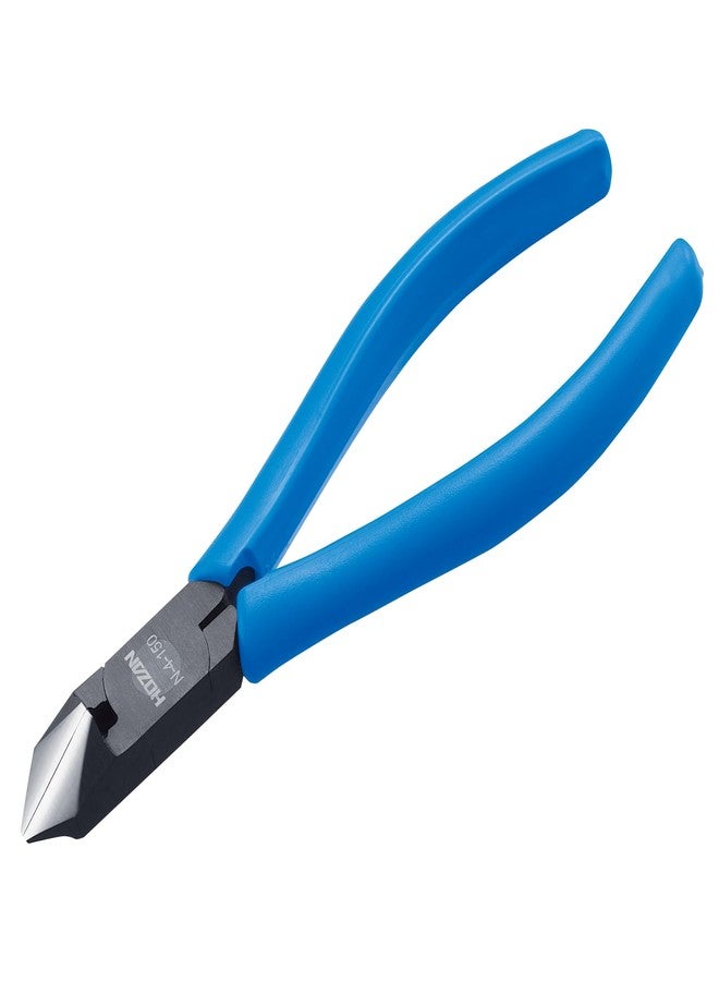 Hozan N-4-150 Oblique Nipper, Sharp Edge Finish, Easy to Use with Cutting Copper Wire, Total Length 6.2 inches (158 mm) - Image 1