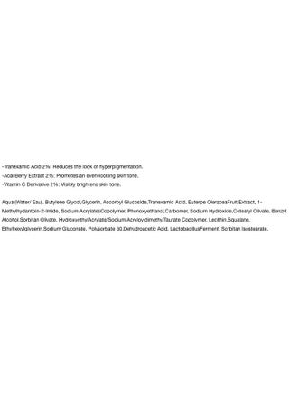 Inkey List Tranexamic Acid Hyperpigmentation Treatment 1 Oz. Formulated with Acai Berry Extract and Vitamin C Derivative. Vegan and Cruelty Free. (1 Pack) - pzsku/Z26A5746BC6CEAEBD6992Z/45/_/1686769001/1d4e2312-e1cb-4bdb-b3eb-337c131039f9