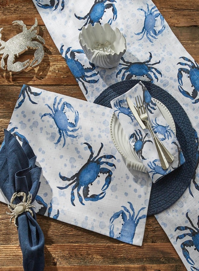 Split P Blue Crab Napkin Set of 4 - Image 2