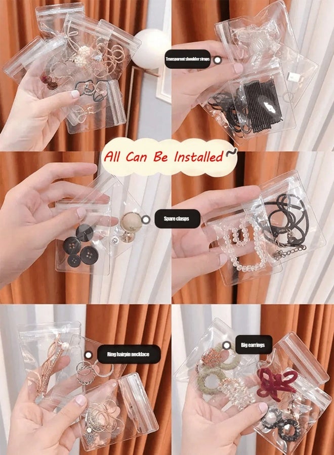 Arabic-style 3-drawer acrylic jewelry box, acrylic jewelry organizer, clear jewelry box for women, velvet jewelry storage case, suitable for rings, earrings, bracelets, necklaces - Image 4