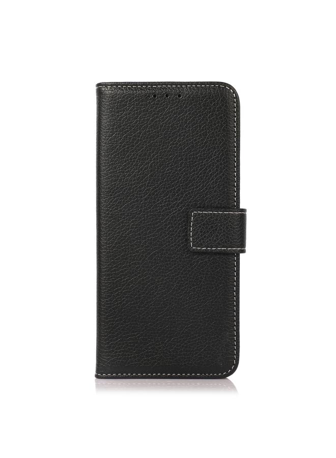 زبون جراب لهاتف iPhone 13 Pro مصنوع من جلد البولي يوريثان الحراري مع حامل وفتحات للبطاقات ومحفظة، بتصميم أفقي قابل للطي مصنوع من جلد البولي يوريثان الحراري مع حامل وفتحات للبطاقات ومحفظة، لهاتف iPhone 13 Pro - Image 2