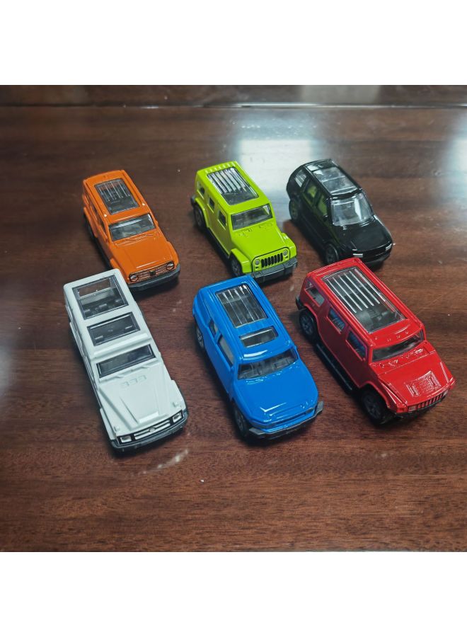 Children's Alloy Car Model Toy Simulation 1:64 Sliding Back Force Police Car Racing Sports Car Gift Box Car Model Wholesale 