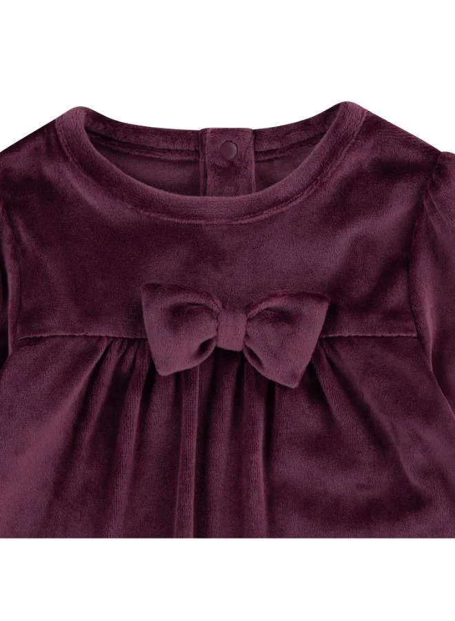 HUGGIES VELOUR COVERALL
