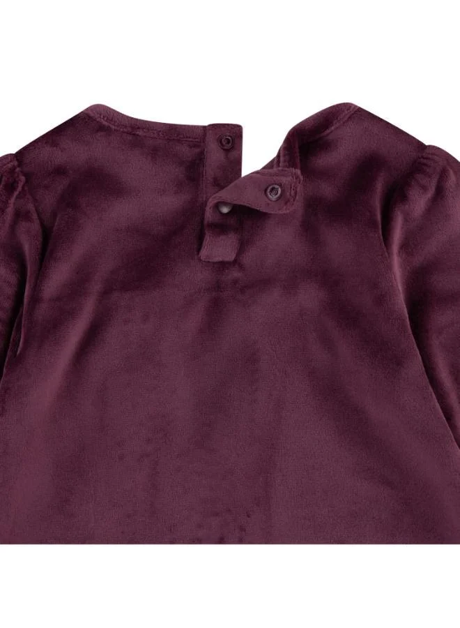 HUGGIES VELOUR COVERALL
