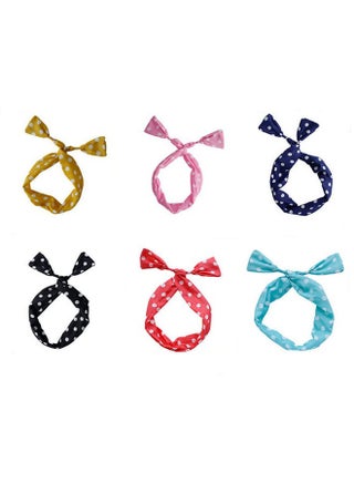 Ovef Women Ladies Rockabilly Hair Bands Head Wrap Vintage Headbands Wired Retro Scarf 5 Pcs Random Color - pzsku/Z26A5B30E9C38F6CC4DFAZ/45/_/1696071016/03e2b134-7dfa-4b5a-8bf8-9ec404552e27