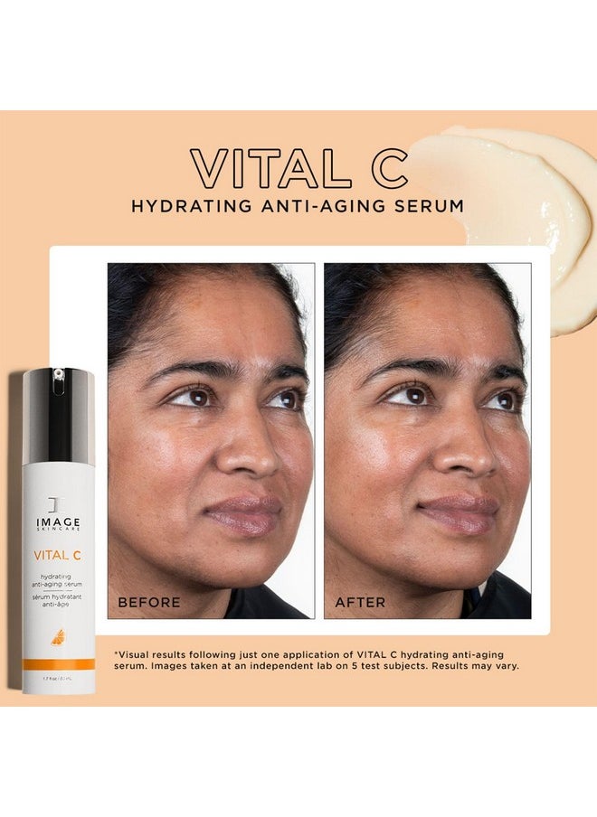 IMAGE SKINCARE IMAGE Skincare, VITAL C Hydrating Face Serum, with Vitamin C and Hyaluronic Acid, to Brighten, Tone and Smooth Appearance of Wrinkles, 1.7 fl oz  - Image 3