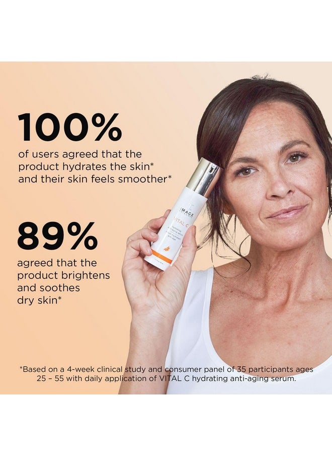 IMAGE SKINCARE IMAGE Skincare, VITAL C Hydrating Face Serum, with Vitamin C and Hyaluronic Acid, to Brighten, Tone and Smooth Appearance of Wrinkles, 1.7 fl oz  - Image 4