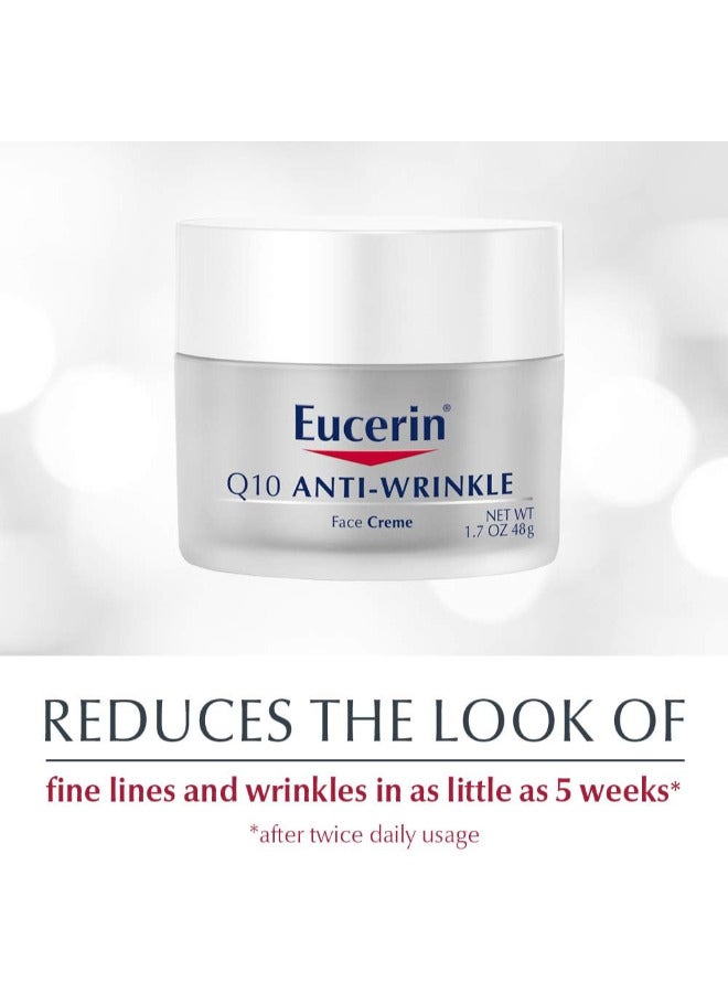 Eucerin Day Cream Original Q10 Anti-Wrinkle Facial Cream 48g - Image 3