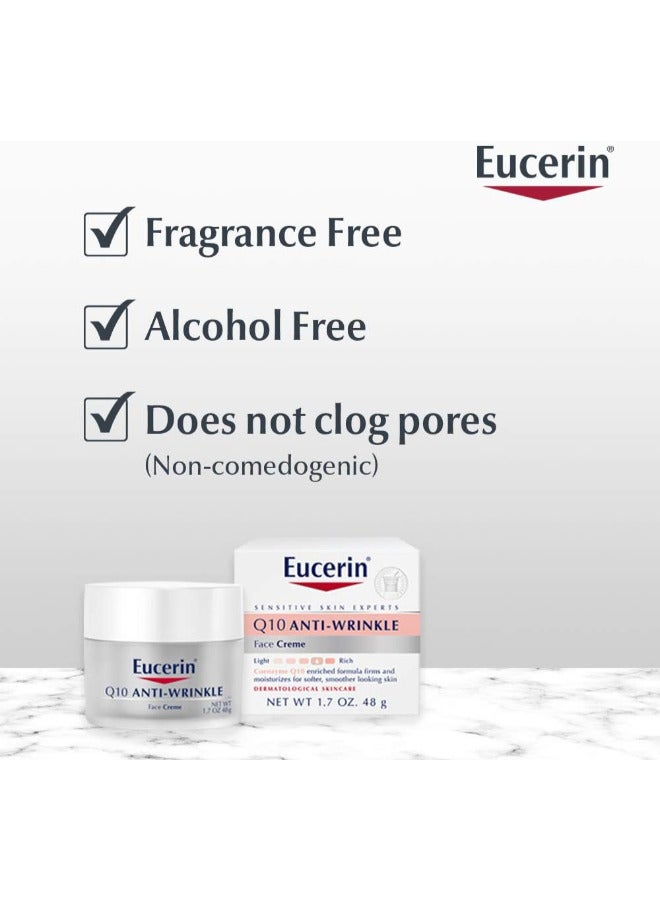 Eucerin Day Cream Original Q10 Anti-Wrinkle Facial Cream 48g - Image 4